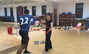 信控学子郑瑜洁——一位爱上武术搏击的女生