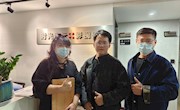 信息学院新媒体教研室赴校外实习单位走访看望顶岗实习生