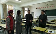 沈校长一行来信息学院指导教师上课