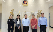 新媒体系走访六石派出所 落实反诈劝阻宣传视频的制作